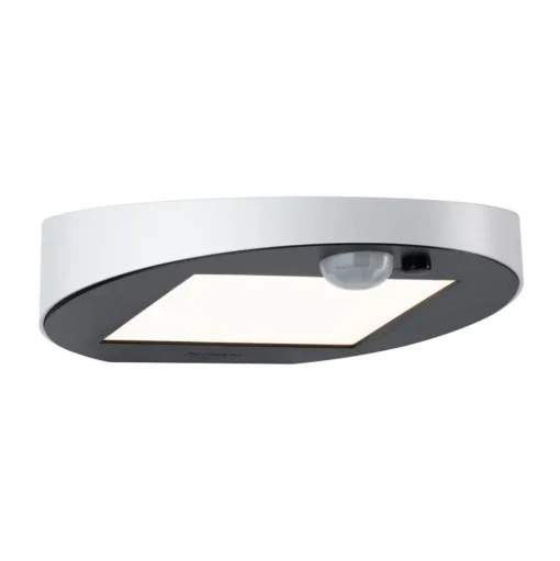 Paulmann LED buitenwandlamp solar Ryse wit