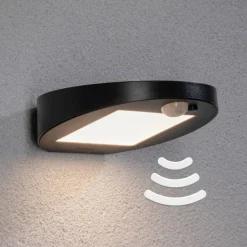 Paulmann LED buitenwandlamp solar Ryse antraciet