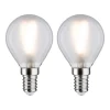 Paulmann LED druppel E14 3W 2.700K mat 2 per pak