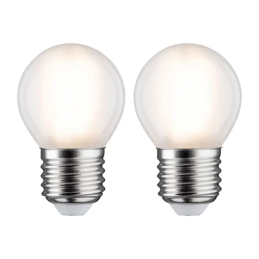 Paulmann LED druppel E27 5W 2.700K mat 2 per pak