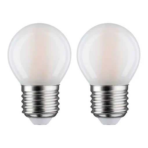 Paulmann LED druppel E27 5W 2.700K mat 2 per pak