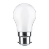 Paulmann LED druppellamp B22d 4,7W 2.700K opaal