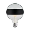 Paulmann LED E27 6,5W G125 ringspiegel zwart