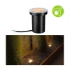 Paulmann LED grondspot inbouwlamp 94732, Ø 11 cm, roestvrij staal