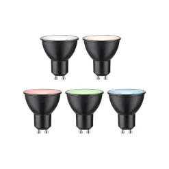 Paulmann LED GU10 4,8W 350lm Zigbee RGBW zwart
