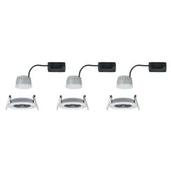 Paulmann LED inbouwspot Nova Coin 3 aluminium rond dimbaar