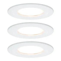 Paulmann LED inbouwspot Nova Coin 3 wit rond dimbaar