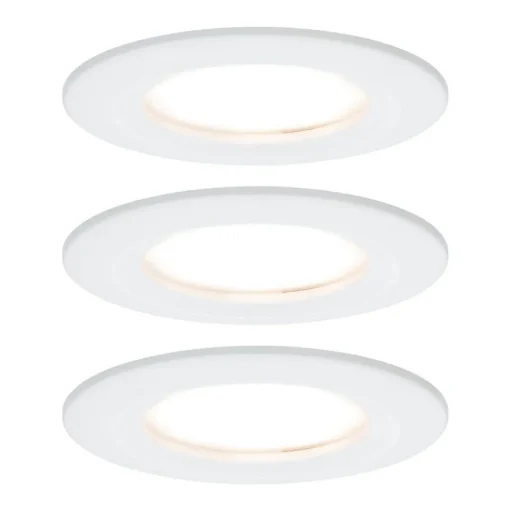 Paulmann LED inbouwspot Nova Coin 3 wit rond dimbaar