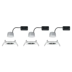 Paulmann LED inbouwspot Nova Coin 3 wit rond dimbaar