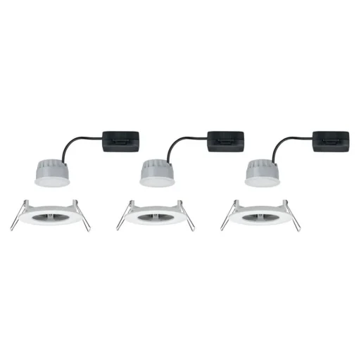 Paulmann LED inbouwspot Nova Coin 3 wit rond dimbaar