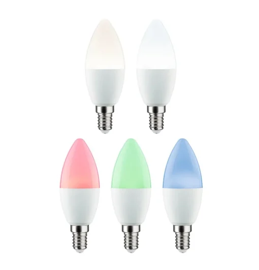 Paulmann LED kaars E14 5W 470lm Zigbee RGBW