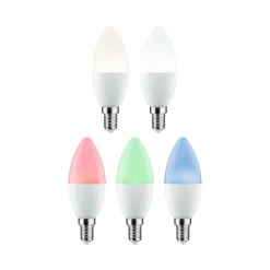 Paulmann LED kaars E14 5W 470lm Zigbee RGBW per 3