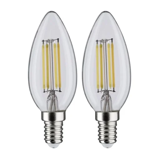 Paulmann LED kaarslamp E14 4,8W 4.000K mat per 2