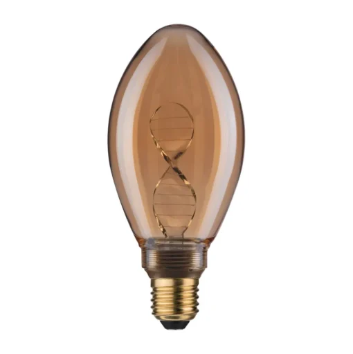 Paulmann LED lamp E27 3,5 W Helix 1.800K goud
