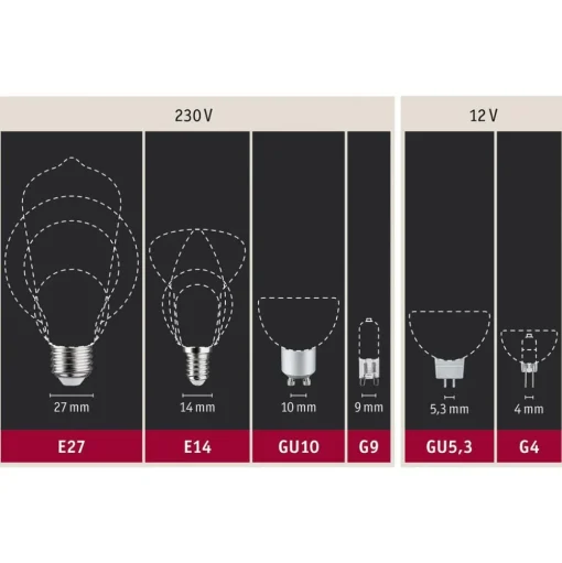 Paulmann LED lamp E27 filament groen 1,1W