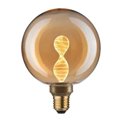 Paulmann LED lamp E27 3,5W Helix 1.800K G125 goud