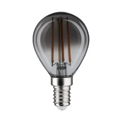 Paulmann LED lamp E14 4W 1.800K rookglas dimbaar