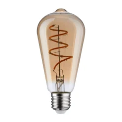 Paulmann LED lamp E27 5W ST64 1.800K goud dimbaar
