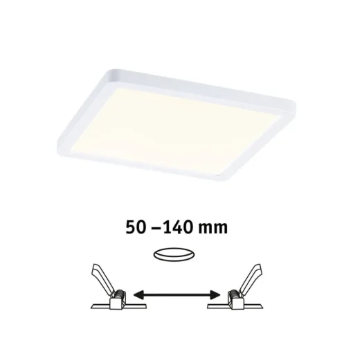Paulmann LED paneel Aero ZigBee hoekig wit 17,5cm