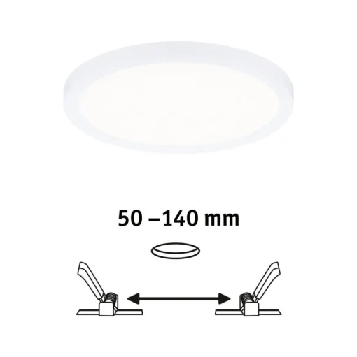 Paulmann LED paneel Areo 4.000K rond wit 17,5cm
