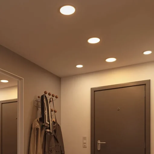 Paulmann LED paneel Areo 4.000K rond wit 11,8cm