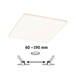 Paulmann LED paneel Veluna hoekig ZigBee 21,5cm