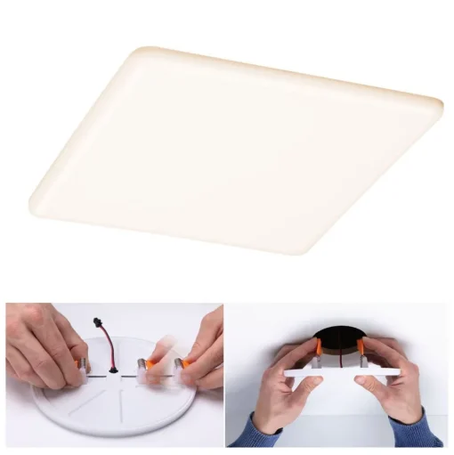 Paulmann LED paneel Veluna 830 hoekig 22cm