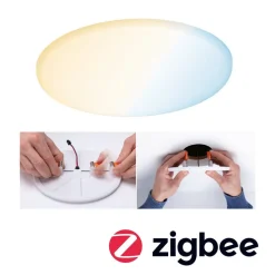 Paulmann LED paneel Veluna rond CCT ZigBee 18,5cm