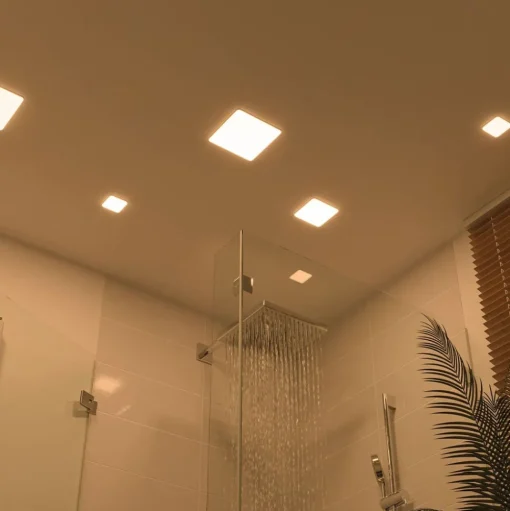 Paulmann LED paneel Veluna 3.000K hoekig 18,5 cm
