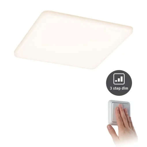 Paulmann LED paneel Veluna 830 hoekig 19cm