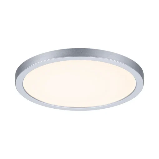Paulmann LED panel Aero dimtowarm rond chroom 17,5