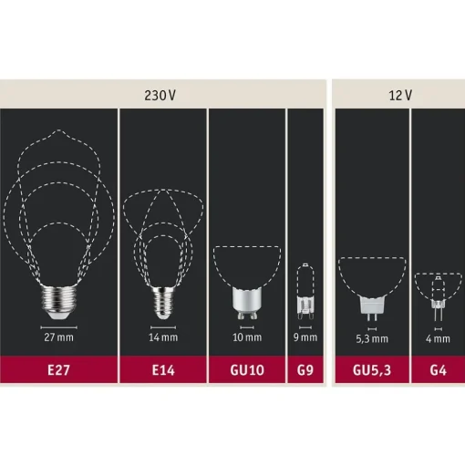 Paulmann LED reflector GU5,3 6,5W 827 dim wit