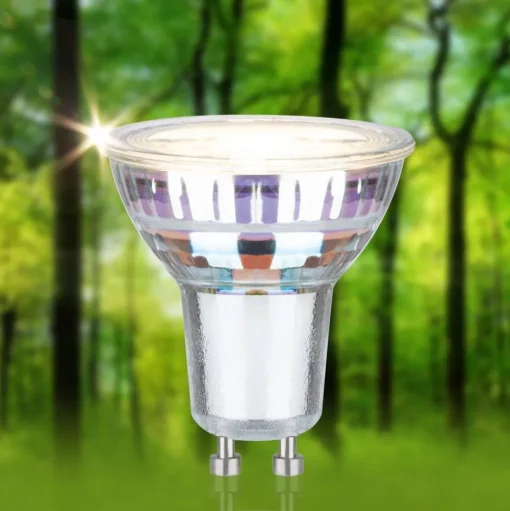 Paulmann LED reflectorlamp GU10 2,5 W, 3.000 K, 450 lm, 100° 3 eenheden