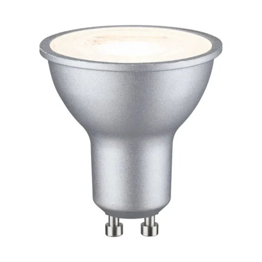 Paulmann LED reflectorlamp 2.700 K chroom GU10 8 W dimbaar 36°