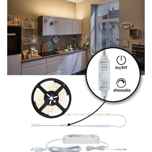 Paulmann LED sfeerlamp SimpLED 3 m, 3.000 K