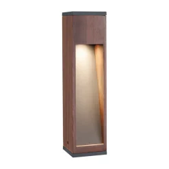 Paulmann LED sokkellamp hout, hoogte 40 cm