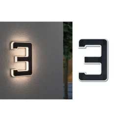 Paulmann LED solar-huisnummer 3
