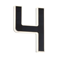 Paulmann LED solar-huisnummer 4