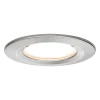 Paulmann LED spot Coin Nova rond, dimbaar, ijzer