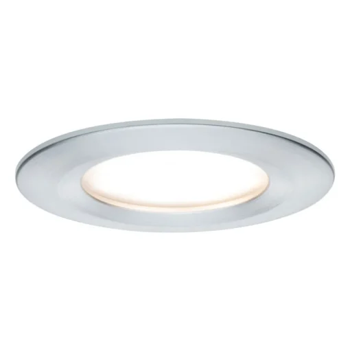 Paulmann LED spot Coin Nova rond, dimbaar, aluminium
