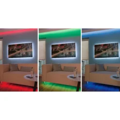 Paulmann LED strip TIP, 5 m, wit, kunststof, RGB