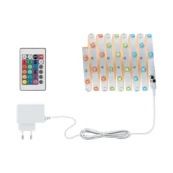 Paulmann LED strip TIP, 1 m, wit, kunststof, RGB