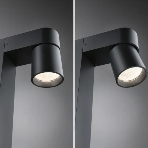 Paulmann LED tuinpadverlichting Kimu 1, antraciet, 3.000 K