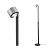 Paulmann LED vloerlamp Aldan, metaal, verstelbaar, dimbaar