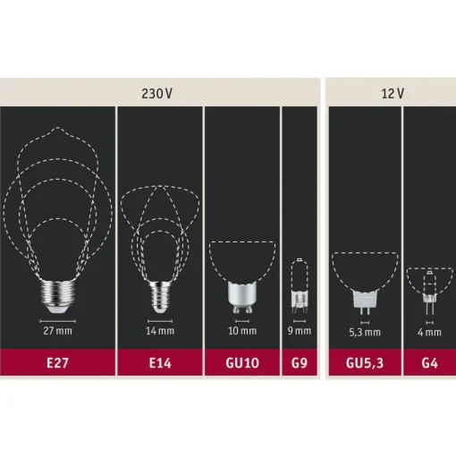 Paulmann LED-druppellamp E14 4,5W 2700K mat 2/pak