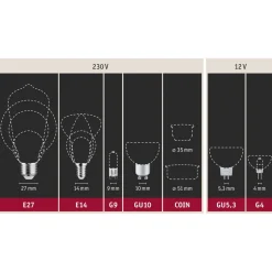 Paulmann LED-druppellamp E14 4,5W 2700K mat 2/pak