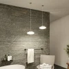 Paulmann Luena LED hanglamp IP44 chroom Ø25cm