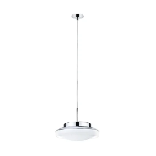 Paulmann Luena LED hanglamp IP44 chroom Ø25cm