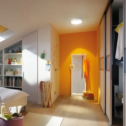 Paulmann Lunar LED paneel, rond, Ø 30 cm, mat wit