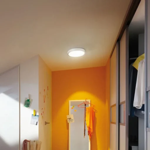 Paulmann Lunar LED paneel, rond, Ø 30 cm, mat wit